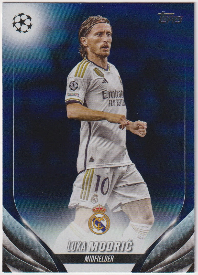 Topps 2022-23 Luka Modrić Real Madrid C.F. Champions League Parallel 236/250 – Bild 1