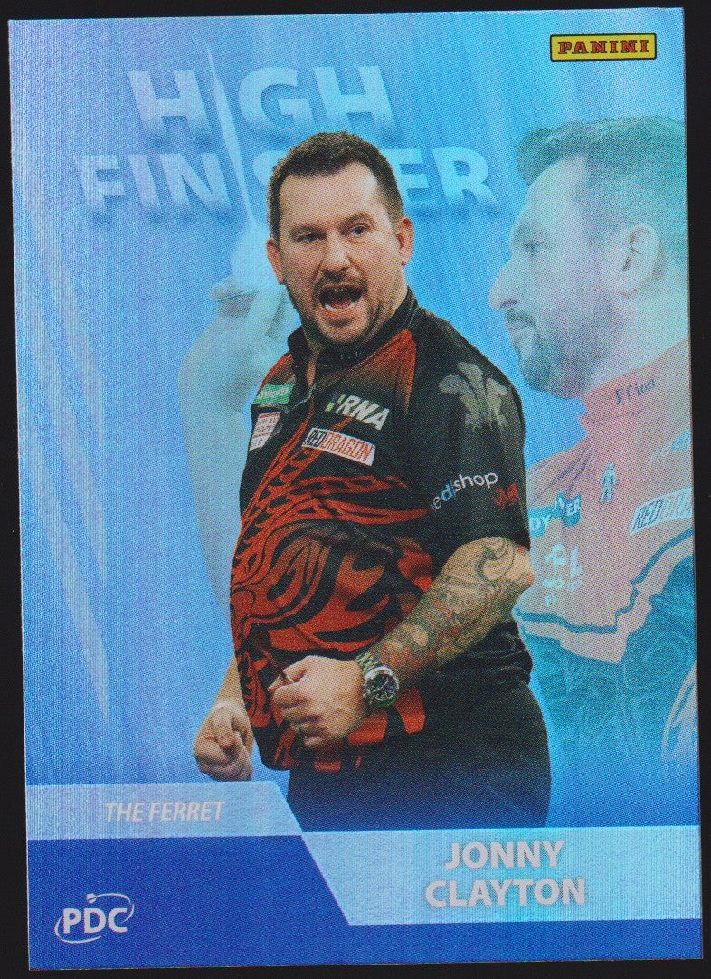 Panini PDC World Championship 2026 Jonny Clayton "The Ferret" Refractor Parallel – Bild 1