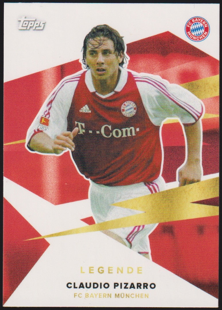 Topps 2020-21 Claudio Pizarro FC Bayern München Parallel Rare – Bild 1