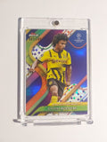 Topps Finest 2024-25 Karim Adeyemi Dortmund Parallel 87/299 Refractor Ultra Rare – Bild 1