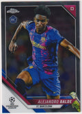 Topps Chrome 2021-22 Alejandro Balde Rookie FC Barcelona Parallel Rare – Bild 1
