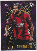 Topps Champions League Theo Hernández AC Milan Parallel Rare – Bild 1