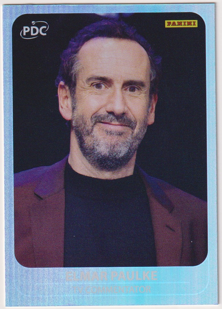 Panini PDC World Championship 2026 Elmar Paulke Refractor Parallel – Bild 1