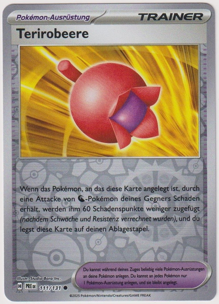 Pokemon TCG Coldur Berry #111/131 Common (C) Reverse Holo Deutsch 2025 – Bild 1
