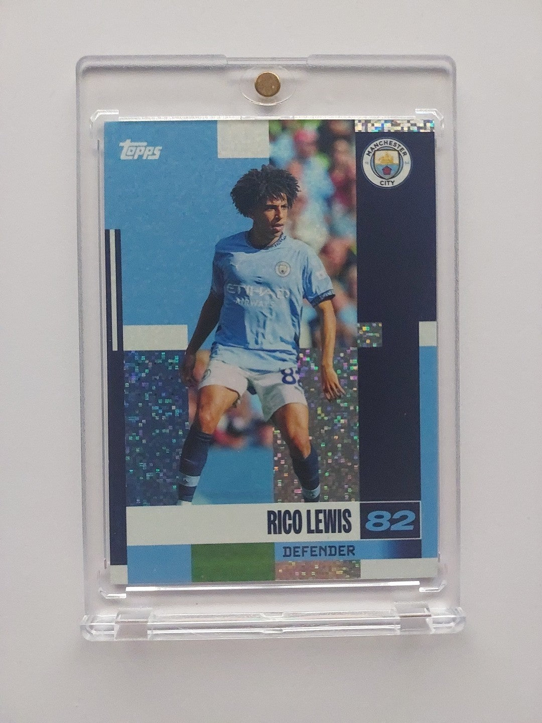 Topps Manchester City Team Set 2024-25 Rico Lewis (Static Foil) Parallel – Bild 1