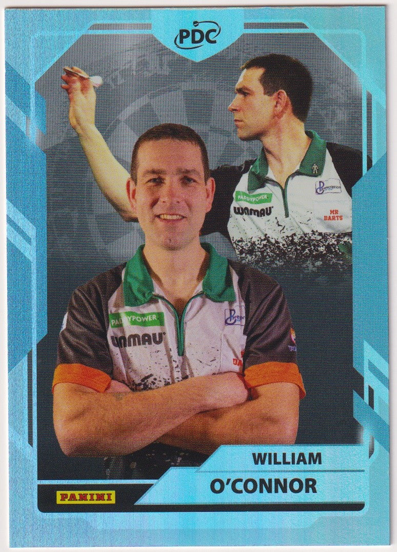 Panini PDC Championship 2026 William O'Connor "The Magpie" Refractor Parallel – Bild 1