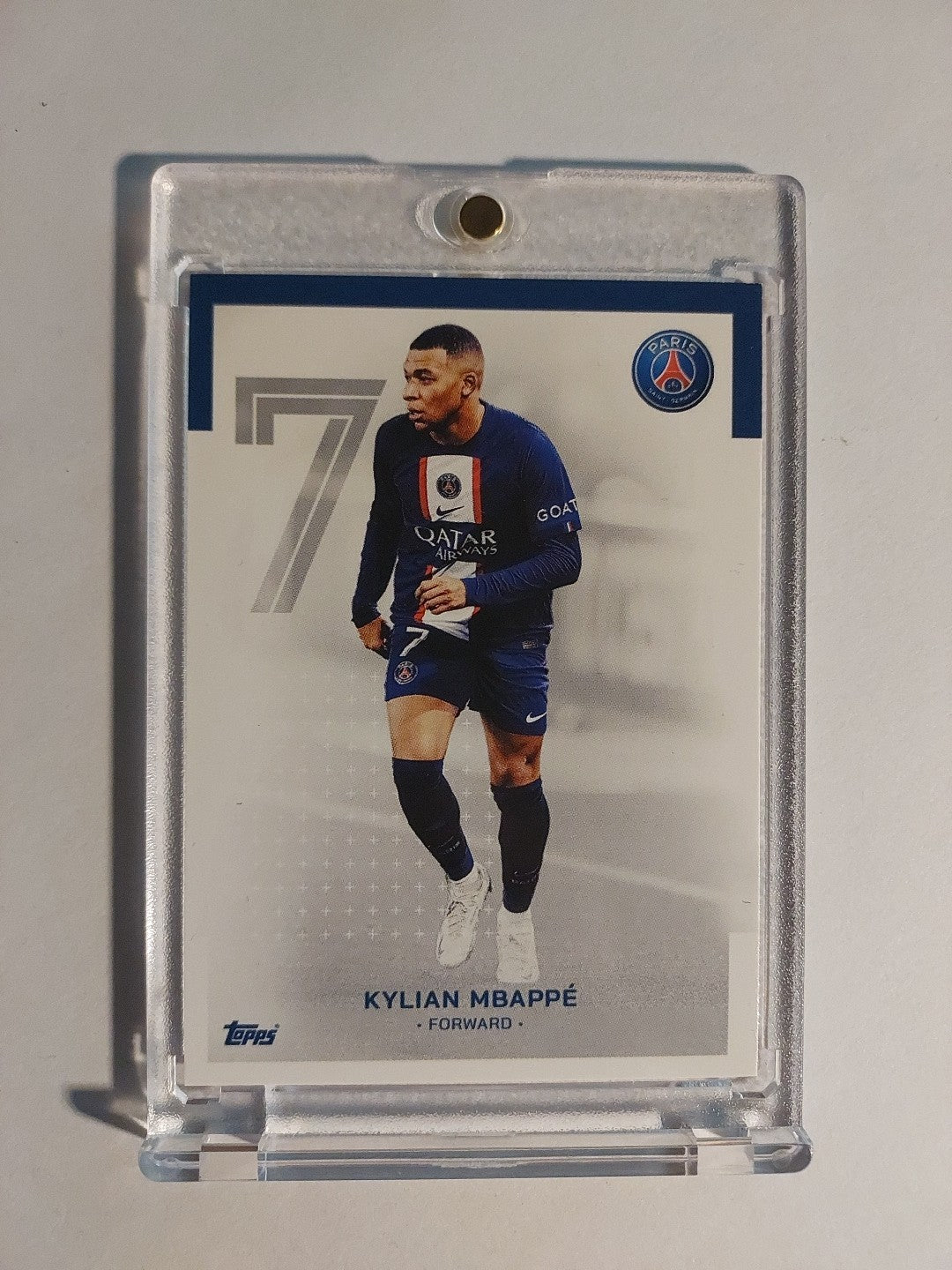 Topps Paris Saint-Germain 2022-23 Kylian Mbappé Parallel Insert Ultra Rare Hit – Bild 1
