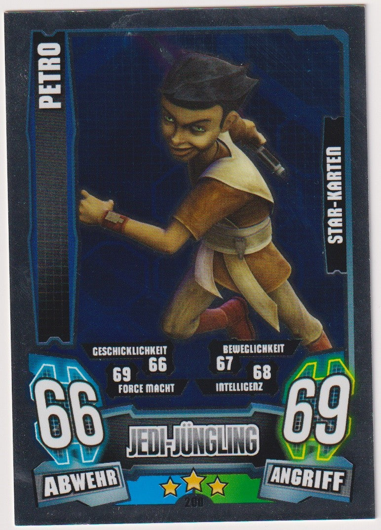 Topps Star Wars 2013 Petro Republik Jedi TCG Rare #260 – Bild 1