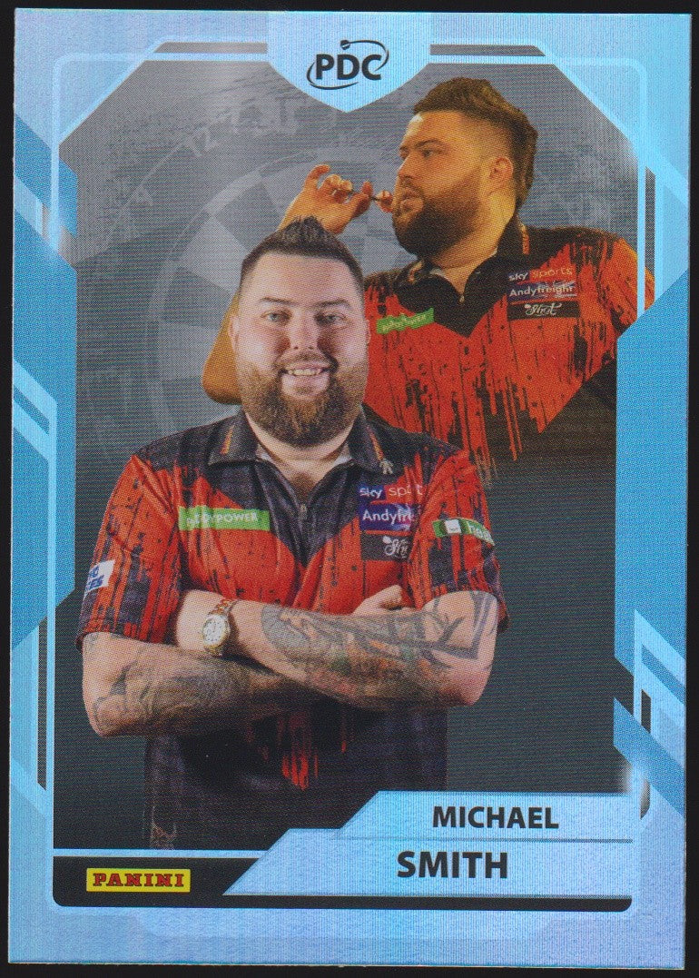Panini PDC World Championship 2026 Michael Smith "Bully Boy" Refractor Parallel – Bild 1