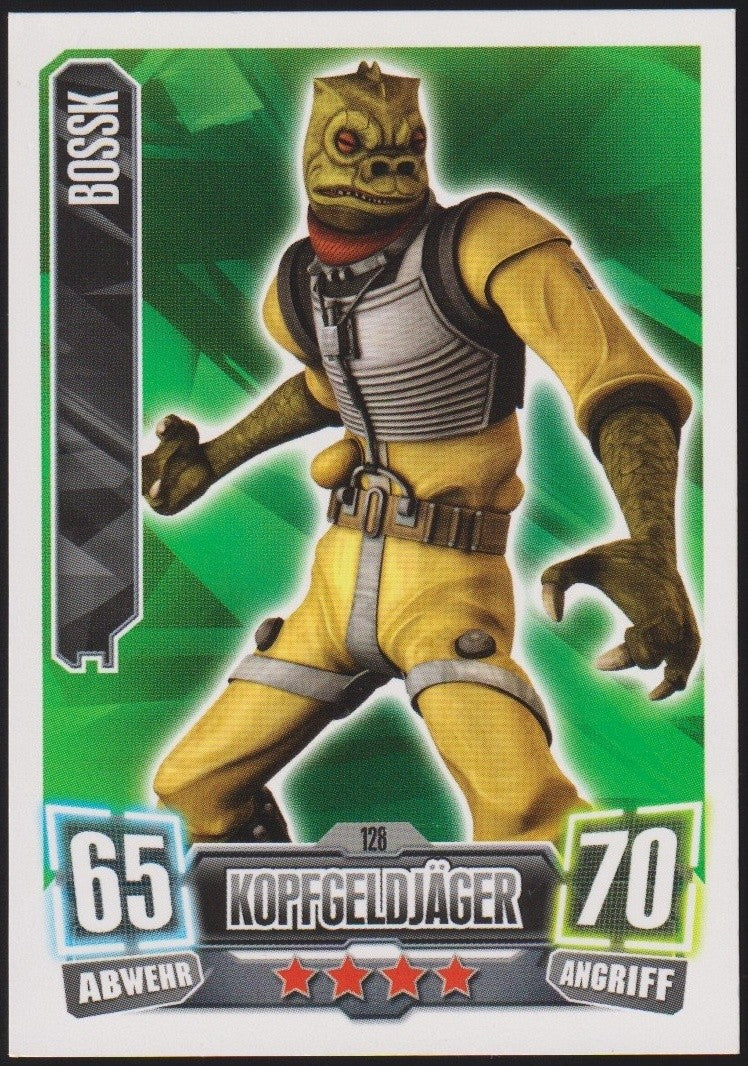 Topps Star Wars 2011 Bossk Kopfgeldjäger Söldner TCG Rare #128 – Bild 1