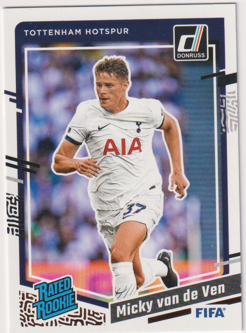 Panini 2023-24 Panini - Donruss Soccer 2023-24 Micky van de Ven Rookie – Bild 1