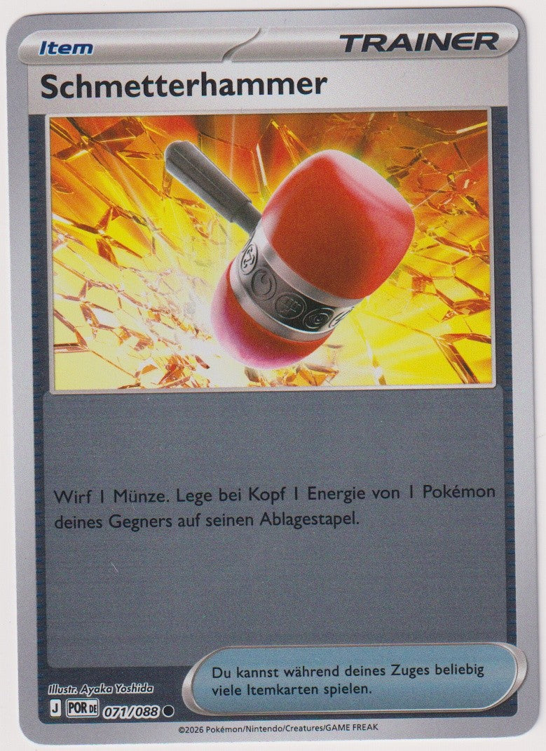 Pokemon TCG Thunderhammer #071/023 Rare (R) Reverse Holo Deutsch 2026 – Bild 1