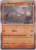 Pokemon TCG Reshiram #17/094 Rare (R) Holo Deutsch 2025 – Bild 1