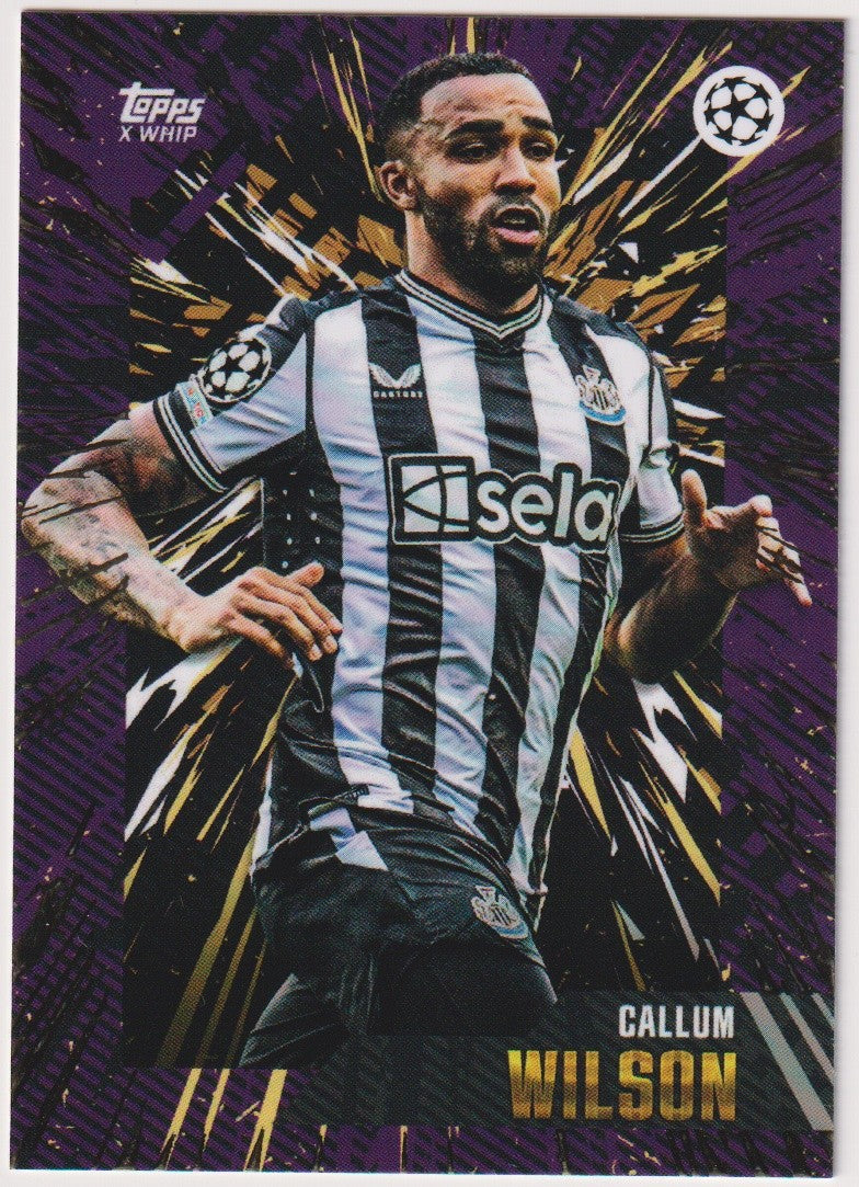 Topps X Whip Callum Wilson Newcastle United Parallel Rare – Bild 1