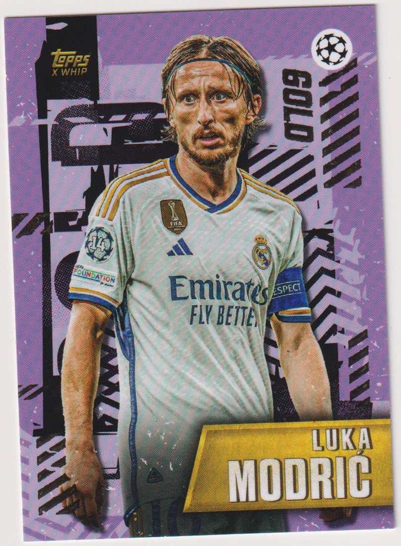 Topps GOLD Luka Modrić Real Madrid UEFA Champions League Parallel Rare – Bild 1