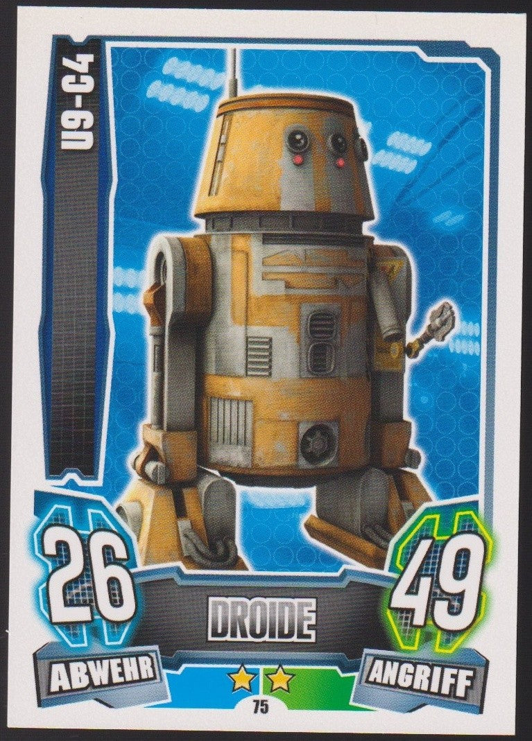 Topps Star Wars 2013 U9-C4 Republik Droide TCG Rare #U9-G4 – Bild 1