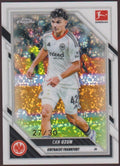 Topps Chrome 2025-26 Can Uzun Eintracht Frankfurt Parallel 27/30 Refractor Rare – Bild 1