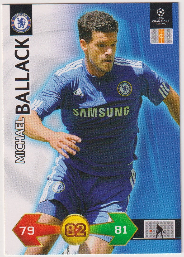Panini Super Strikes 2009-10 Michael Ballack Chelsea UEFA Champions League – Bild 1