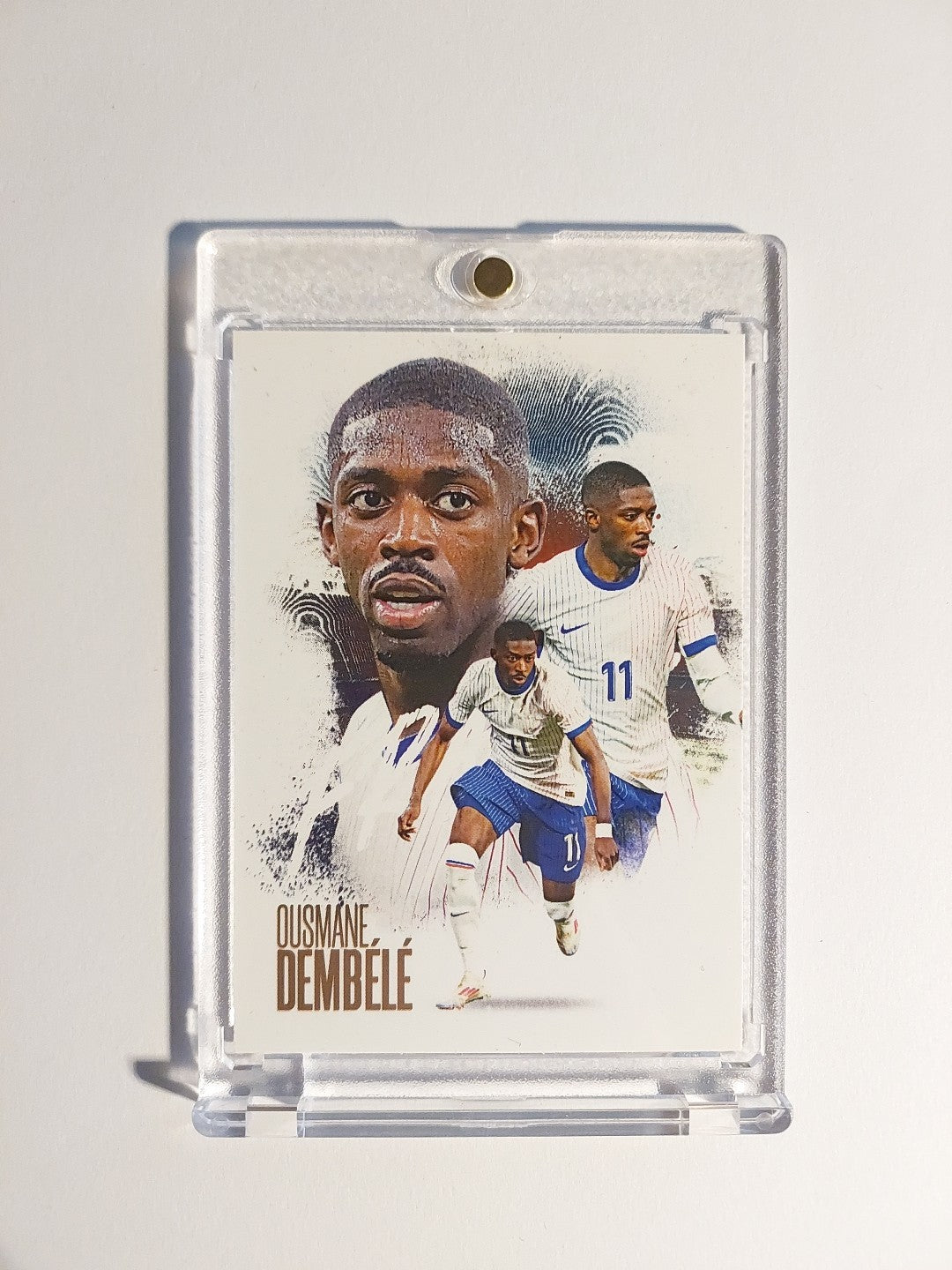 Futera Unique 2024-25 Ousmane Dembele Frankreich Parallel Insert Ultra Rare Hit – Bild 1