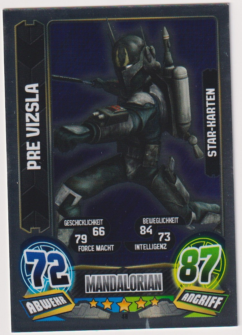 Topps Star Wars 2015 Pre Vizsla Mandalorian Unterwelt TCG Rare – Bild 1