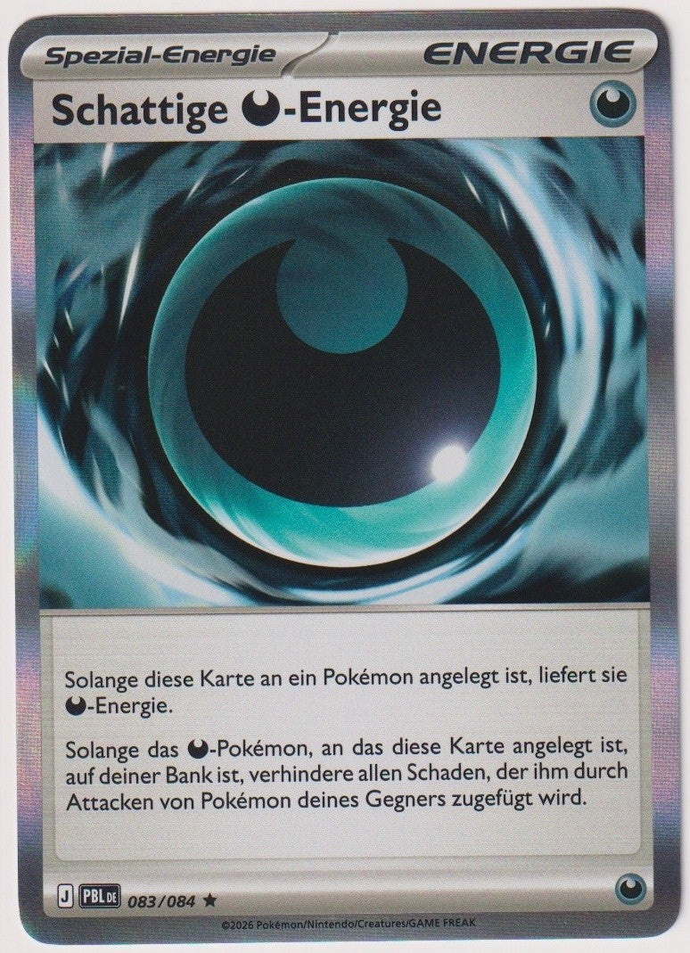 Pokemon TCG Shadow Energy #283/084 Rare (R) Holo Deutsch 2026 – Bild 1