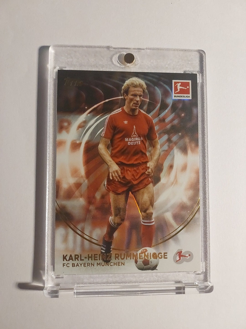 Topps 60 Jahre Bundesliga 2023-24 Karl-Heinz Rummenigge Bayern Parallel Rare Hit – Bild 1
