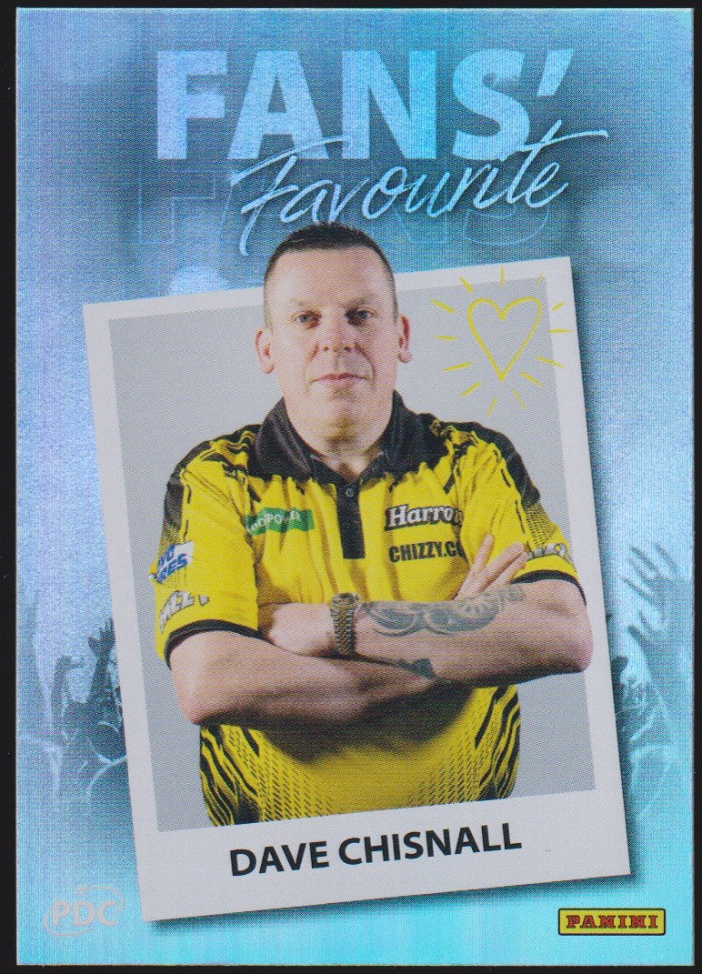 Panini 2025, PDC - World Championship 2026 Dave Chisnall Refractor Parallel – Bild 1
