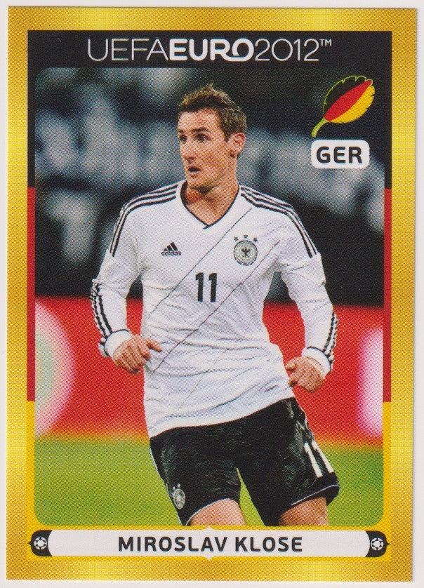 Panini Miroslav Klose Deutschland UEFA EURO 2012 Parallel Rare – Bild 1