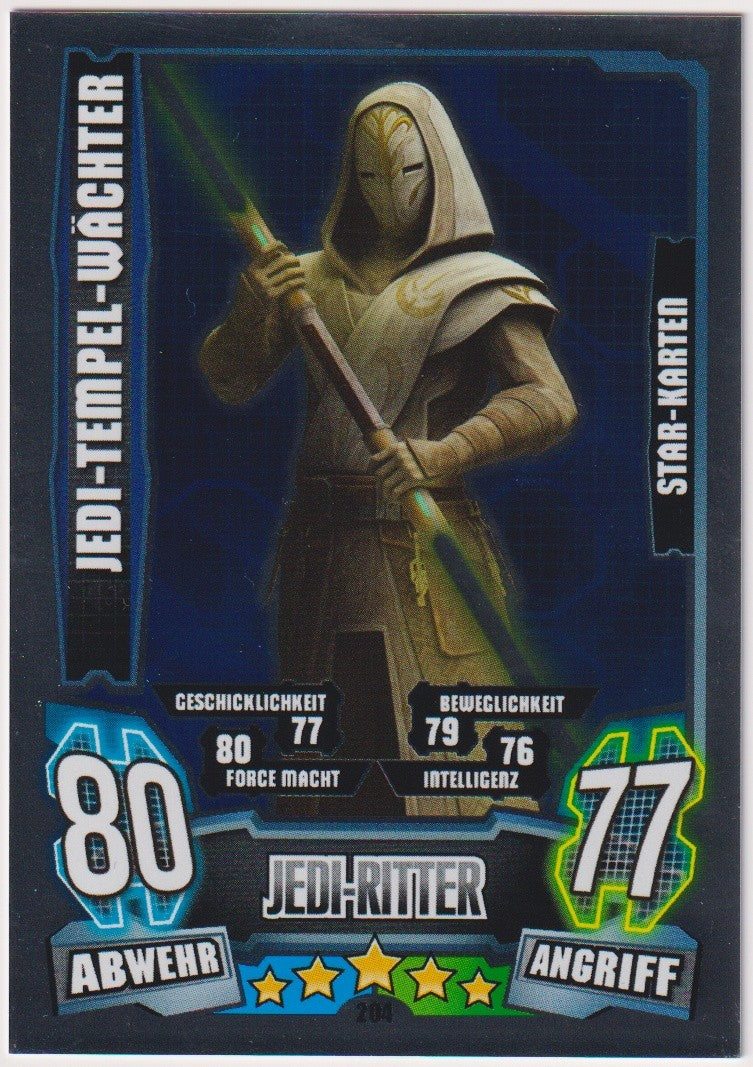 Topps Star Wars 2013 Jedi-Tempel-Wächter Republik Jedi-Ritter TCG Rare – Bild 1