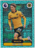 Topps Merlin 2025-26 Fer Lopez Wolverhampton Wanderers Parallel 81/199 Rookie – Bild 1