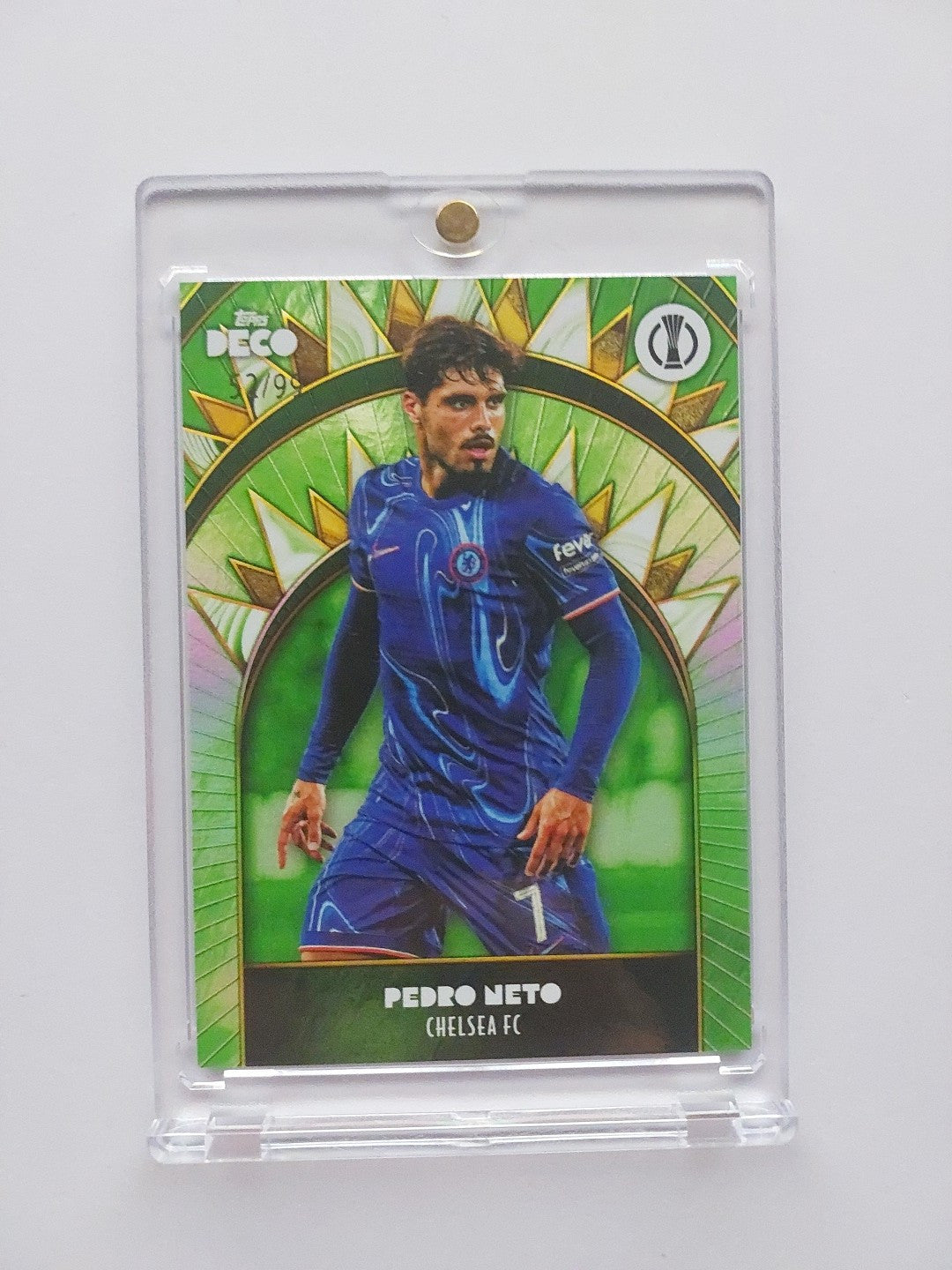 Topps Deco 2024-25 Pedro Neto Chelsea FC (Parallel: 52/99) – Bild 1