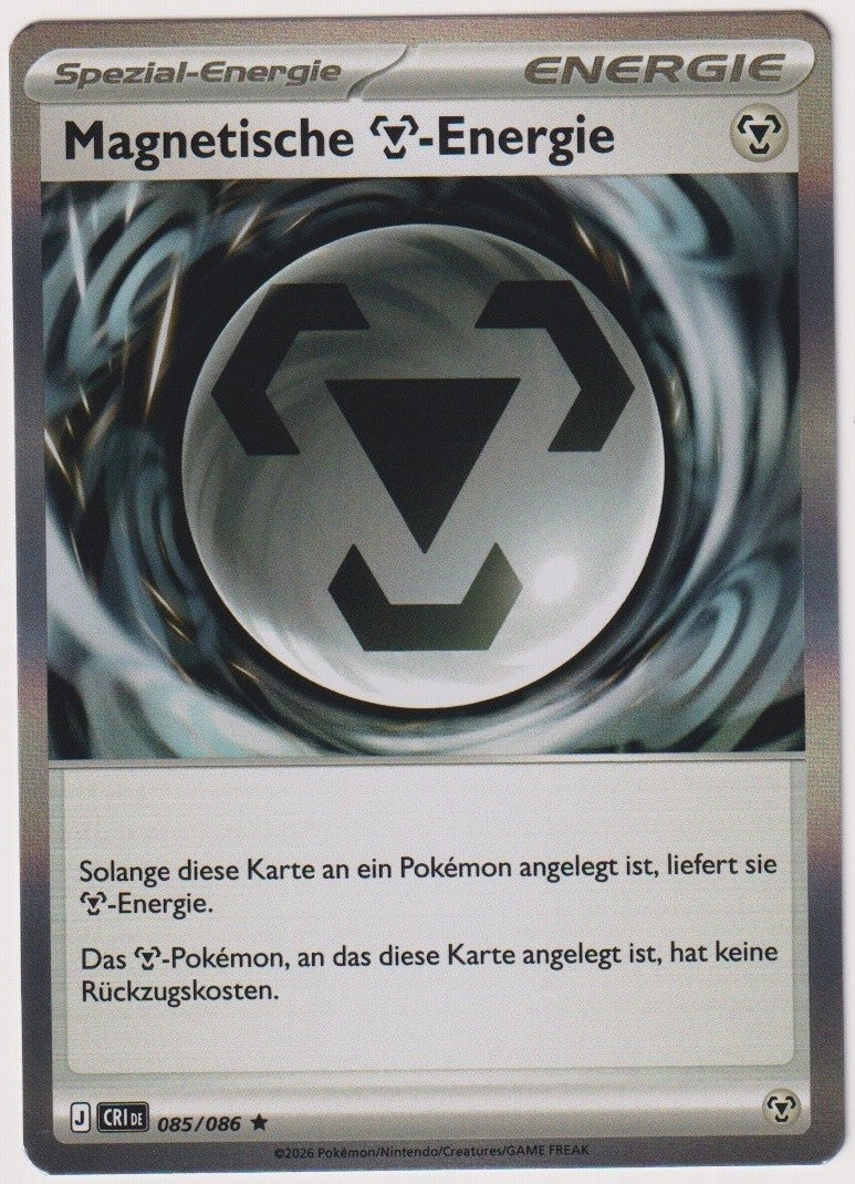 Pokemon TCG Magnetic Energy #7/193 Rare (R) Holo Deutsch 2026 – Bild 1