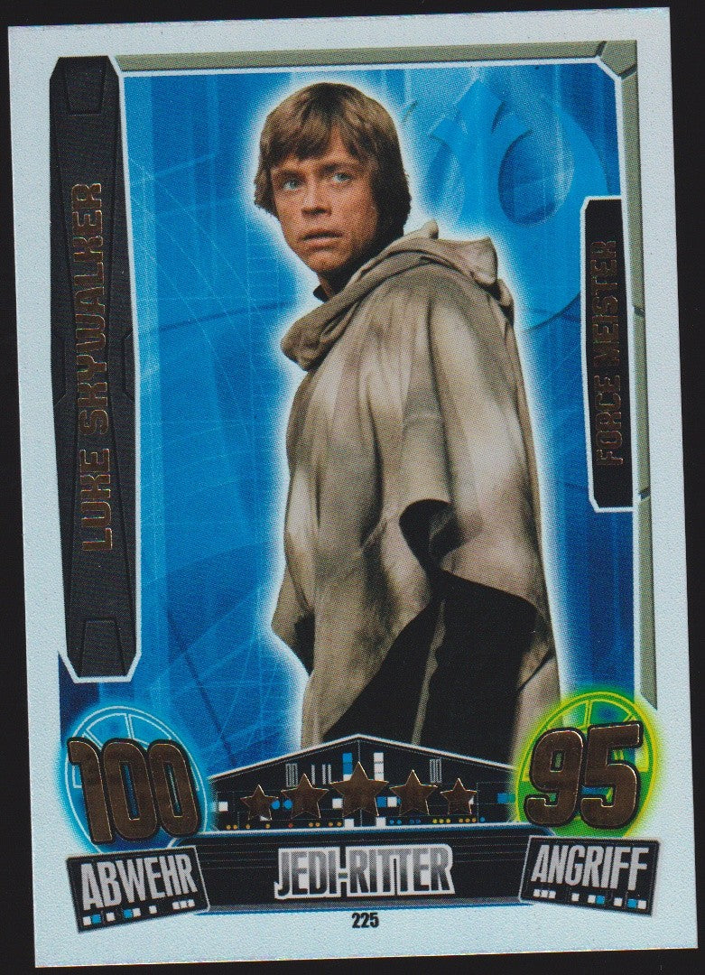 Topps Star Wars 2013 Luke Skywalker Jedi-Ritter Allianz Limited Edition TCG Rare – Bild 1
