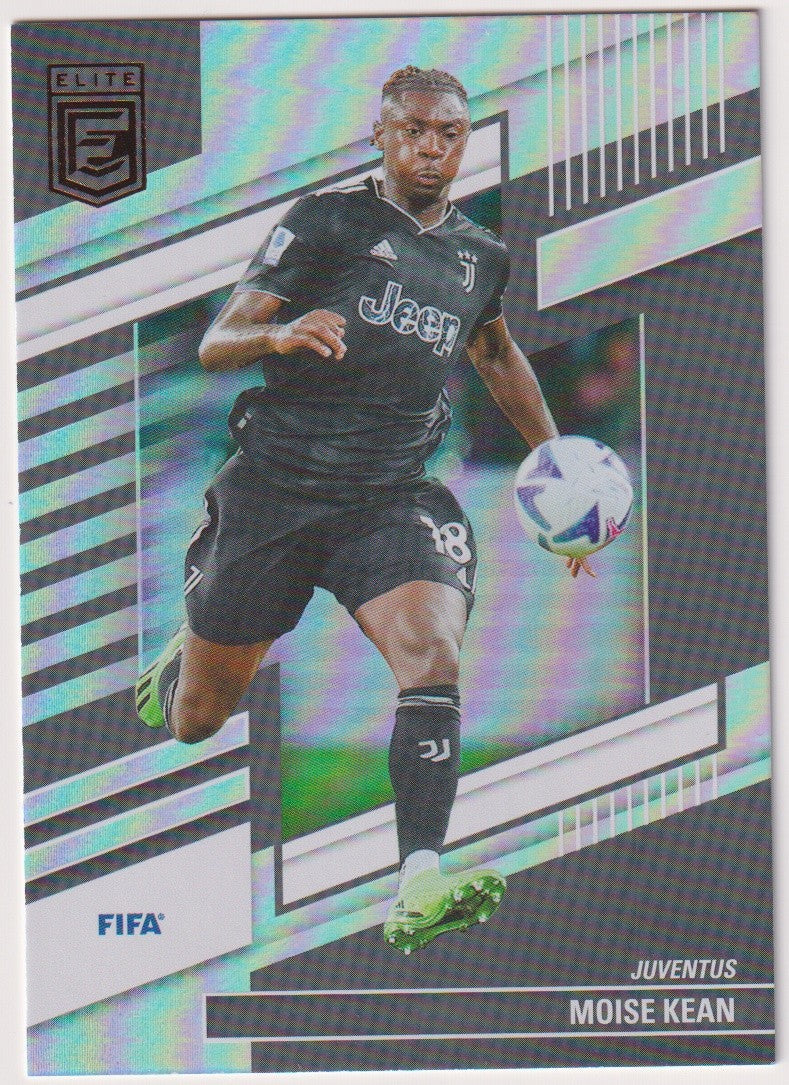 Panini Donruss Elite FIFA Soccer 2022-23 Moise Kean Juventus 2022-23 Parallel – Bild 1