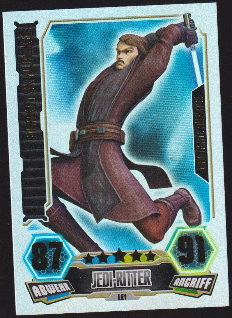 Topps Star Wars 2012 Anakin Skywalker Republik Limited Edition TCG Ultra Rare – Bild 1