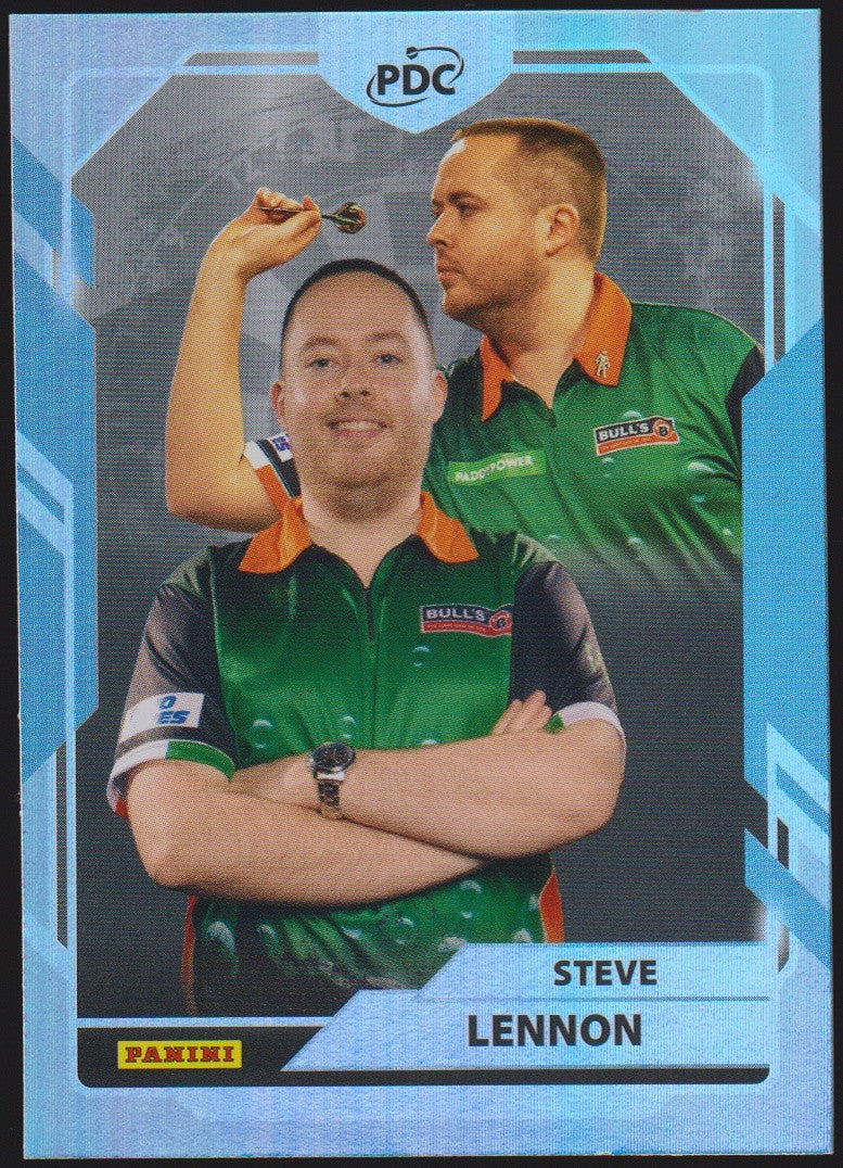 Panini PDC World Championship 2026 Steve Lennon "Scuba Steve" Refractor Parallel – Bild 1