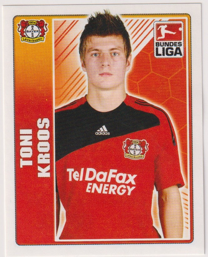 Topps Fußball Bundesliga 2009-10 Toni Kroos Bayer Leverkusen 2009-10 Topps – Bild 1