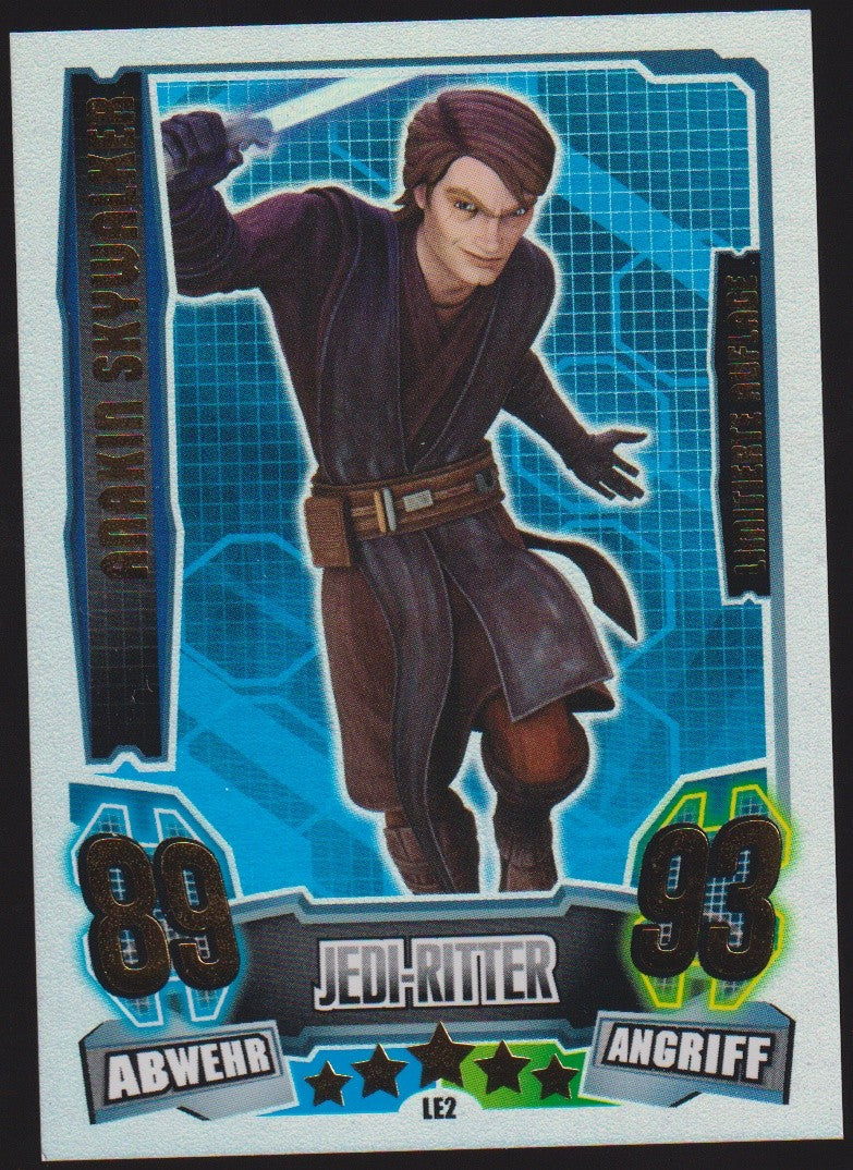 Topps Star Wars 2013 Anakin Skywalker Republik Jedi-Ritter Limited Edition Rare – Bild 1