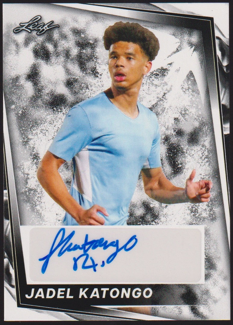 Leaf BA-JK1 2023-24 JADEL KATONGO Auto Manchester City Parallel Rare – Bild 1
