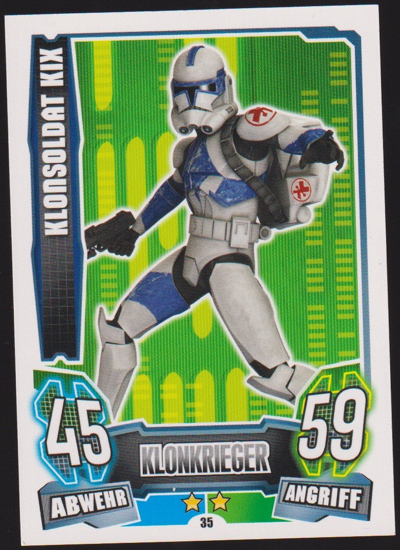 Topps Star Wars 2013 Klonsoldat Kix Republik TCG Rare #45 – Bild 1
