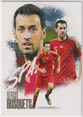 Futura 2025 Sergio Busquets Spanien Legend White Parallel Rare FXB175 – Bild 1