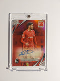 Topps Chrome Bundesliga 2024-25 Eren Sami Dinkci Freiburg Auto Parallel 5/5 Red – Bild 1