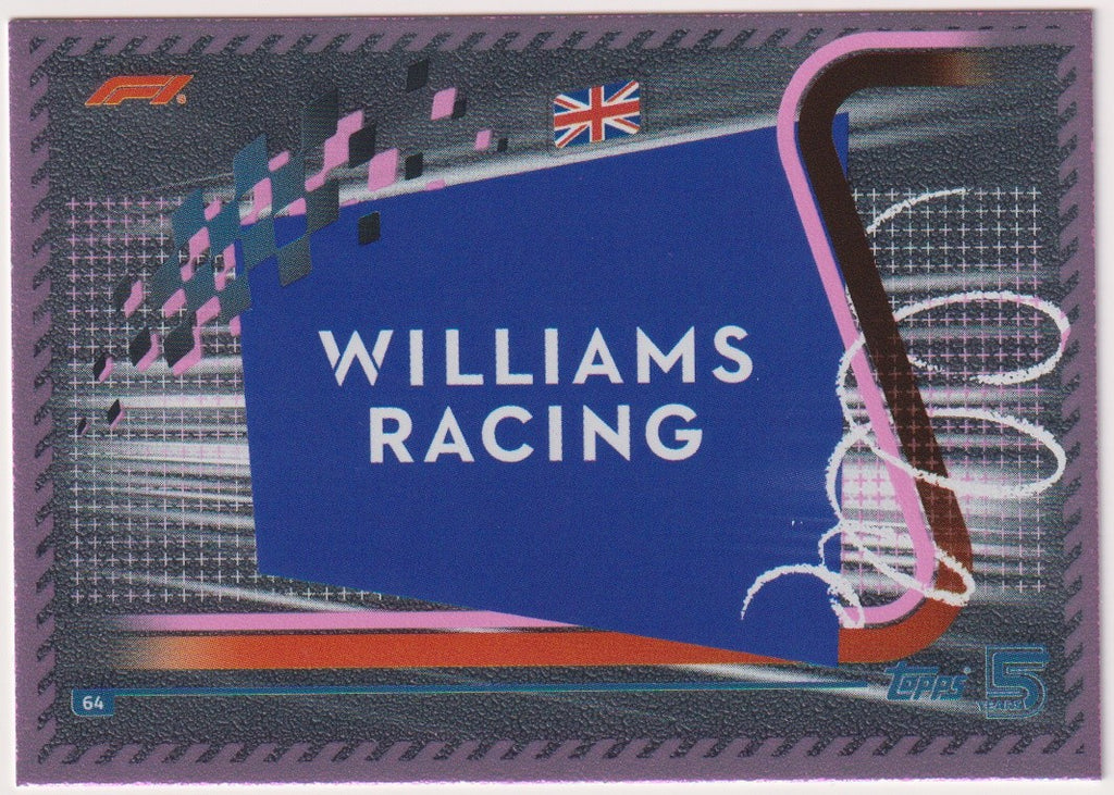 Topps Turbo Attax 2024 Formula 1 Williams Racing Parallel Rare Nr. 64 – Bild 1