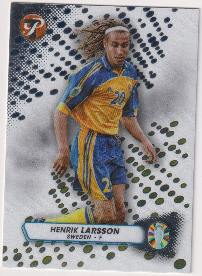 Topps Road to UEFA EURO 2024 2023-24 Henrik Larsson Sweden Parallel Rare – Bild 1