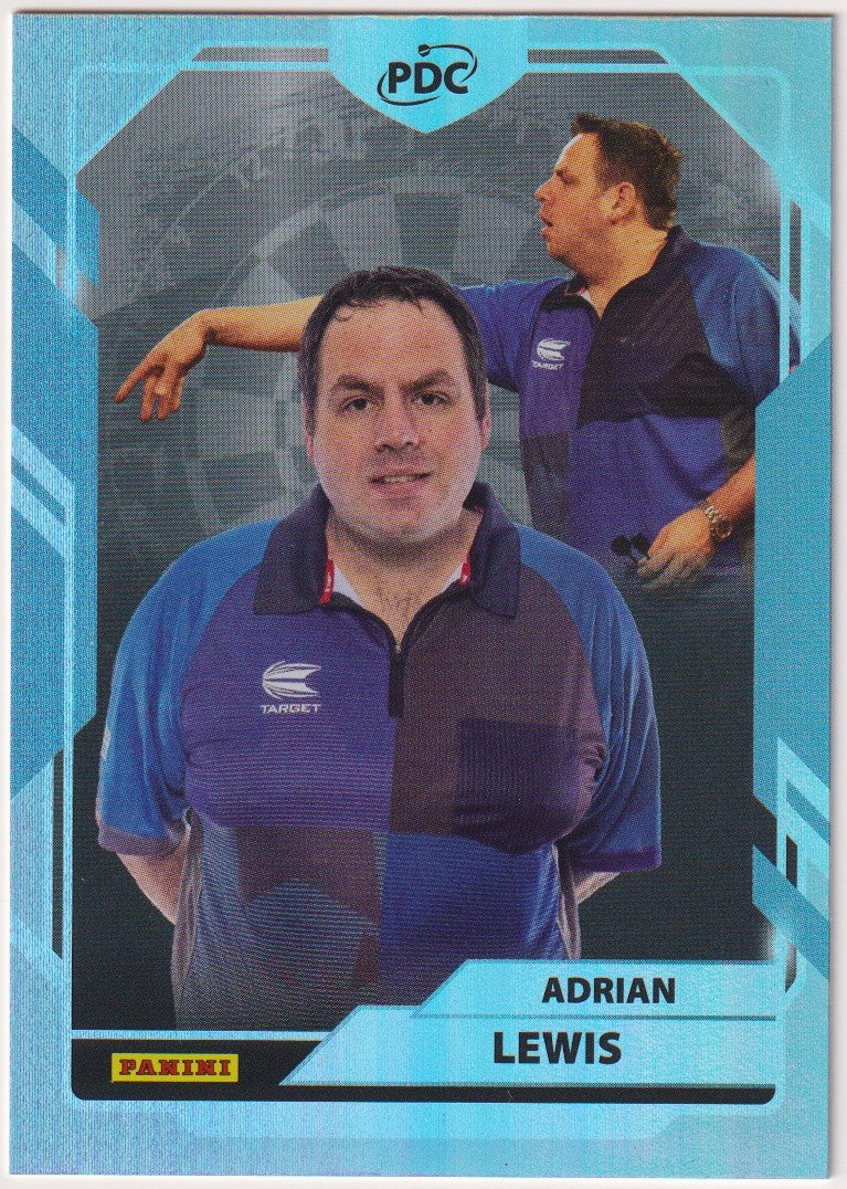 Panini PDC World Championship 2026 Adrian Lewis Refractor Parallel – Bild 1