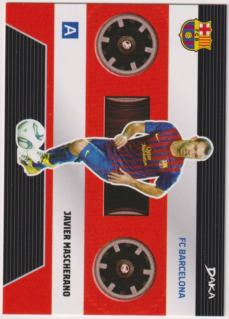 Daka EB-15 2024-25 Javier Mascherano FC Barcelona Parallel Rare – Bild 1
