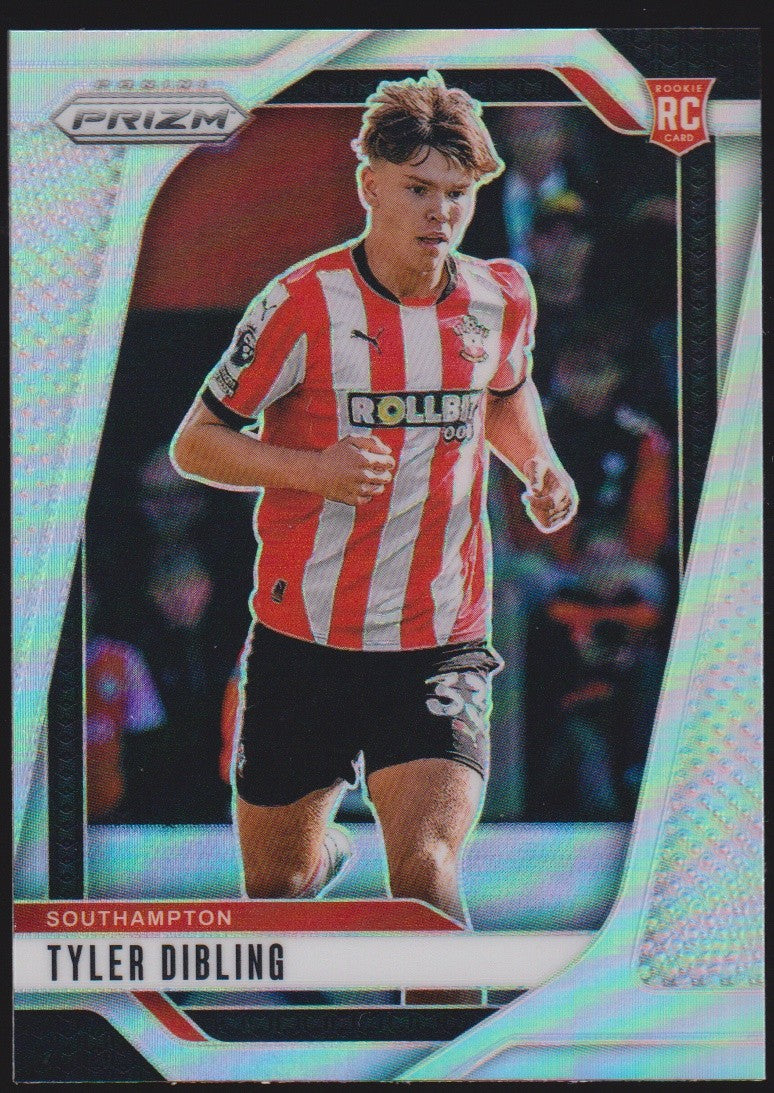 Panini Prizm 2024-25 Tyler Dibling Rookie Southampton Parallel Refractor – Bild 1