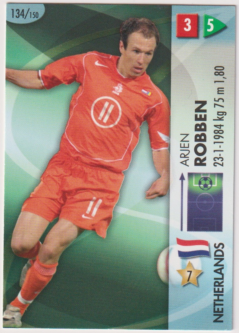 Panini World Cup 2006 Arjen Robben Niederlande Vintage Parallel – Bild 1