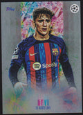 Topps Champions League 2022-23 Gavi FC Barcelona Parallel Rare – Bild 1