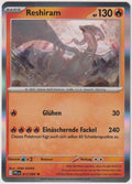 Pokemon TCG Reshiram #17/094 Rare (R) Holo Deutsch 2025 – Bild 1